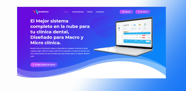 Pagina Web de Clinica Dentales